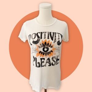 Dazey LA Positivity Please Graphic Tee
